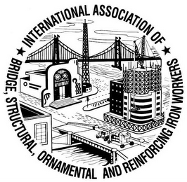 INTERNATIONAL ASSOCIATION OF BRIDGE STRUCTURAL ORNAMENTAL AND REINFORCING IRON WORKERS logo