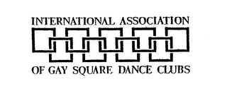 INTERNATIONAL ASSOCIATION OF GAY SQUARE DANCE CLUBS logo
