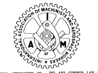 INTERNATIONAL ASSOCIATION OF MACHINISTS AND AEROSPACE WORKERS A OF M logo