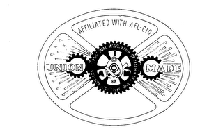 INTERNATIONAL ASSOCIATION OF MACHINISTSAND AEROSPACE WORKERS AFFILIATED WITH AFL-CIO UNION MADE logo
