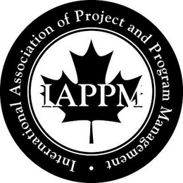 INTERNATIONAL ASSOCIATION OF PROJECT AND PROGRAM MANAGEMENT · IAPPM logo