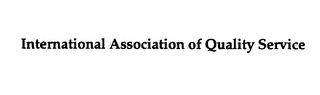 INTERNATIONAL ASSOCIATION OF QUALITY SERVICE logo