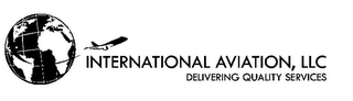 INTERNATIONAL AVIATION, LLC DELIVERING QUALITY SERVICES logo