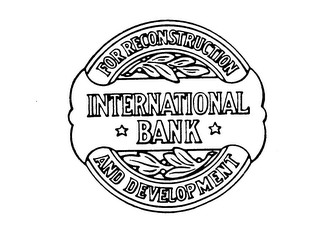 INTERNATIONAL BANK FOR RECONSTRUCTION AND DEVELOPMENT logo
