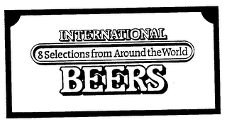 INTERNATIONAL BEERS 8 SELECTIONS FROM AROUND THE WORLD logo