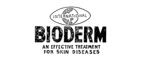 INTERNATIONAL BIODERM AN EFFECTIVE TREATEMENT FOR SKIN DESEASES logo