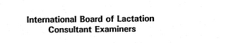 INTERNATIONAL BOARD OF LACTATION CONSULTANT EXAMINERS logo