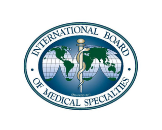 INTERNATIONAL BOARD OF MEDICAL SPECIALTIES ORGANIZED IN 2011 logo