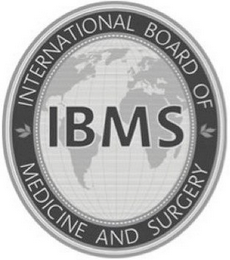 INTERNATIONAL BOARD OF MEDICINE AND SURGERY IBMS logo
