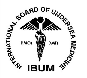 INTERNATIONAL BOARD OF UNDERSEA MEDICINE IBUM DMOS DMTS logo