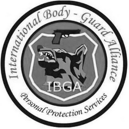 INTERNATIONAL BODY - GUARD ALLIANCE PERSONAL PROTECTION SERVICES IBGA logo