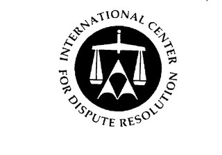 INTERNATIONAL CENTER FOR DISPUTE RESOLUTION logo