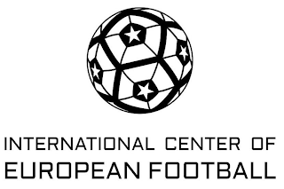 INTERNATIONAL CENTER OF EUROPEAN FOOTBALL logo