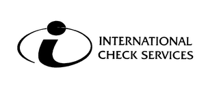 INTERNATIONAL CHECK SERVICES logo