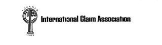 INTERNATIONAL CLAIM ASSOCIATION ICA FOUNDED 1909 logo
