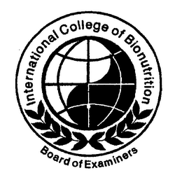 INTERNATIONAL COLLEGE OF BIONUTRITION BOARD OF EXAMINERS logo