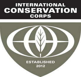 INTERNATIONAL CONSERVATION CORPS ESTABLISHED 2012 logo