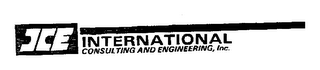 INTERNATIONAL CONSULTING AND ENGINEERING logo