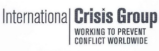 INTERNATIONAL CRISIS GROUP WORKING TO PREVENT CONFLICT WORLDWIDE logo