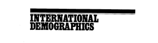 INTERNATIONAL DEMOGRAPHICS logo