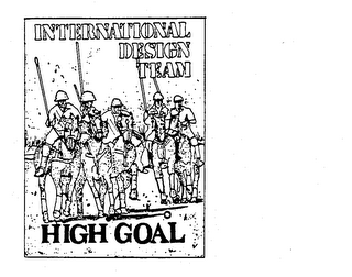 INTERNATIONAL DESIGN TEAM HIGH GOAL logo