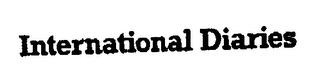 INTERNATIONAL DIARIES logo