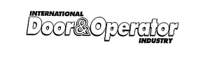 INTERNATIONAL DOOR & OPERATOR INDUSTRY logo