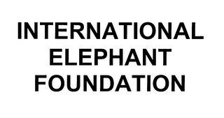INTERNATIONAL ELEPHANT FOUNDATION logo
