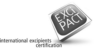 INTERNATIONAL EXCIPIENTS CERTIFICATION EXCI PACT logo