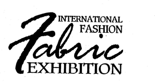 INTERNATIONAL FASHION FABRIC EXHIBITION logo