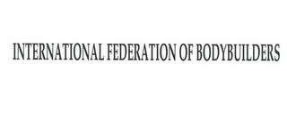 INTERNATIONAL FEDERATION OF BODYBUILDERS logo