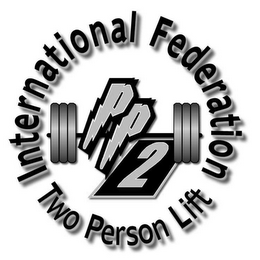 INTERNATIONAL FEDERATION TWO PERSON LIFT PP2 logo