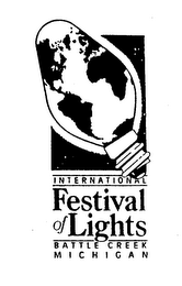 INTERNATIONAL FESTIVAL OF LIGHTS BATTLE CREEK MICHIGAN logo