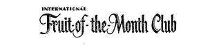 INTERNATIONAL FRUIT-OF-THE-MONTH logo