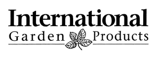 INTERNATIONAL GARDEN PRODUCTS logo