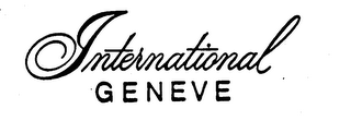 INTERNATIONAL GENEVE logo