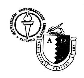 INTERNATIONAL GRAPHOANALYSIS SOCIETY CHICAGO A SAPIENTIA VERITAS LUX