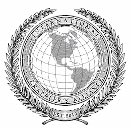INTERNATIONAL GRAPPLER'S ALLIANCE, EST. 2019 logo
