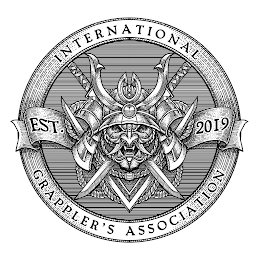 INTERNATIONAL GRAPPLER'S ASSOCIATION, EST. 2019 logo