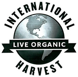 INTERNATIONAL HARVEST LIVE ORGANIC logo