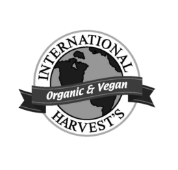 INTERNATIONAL HARVEST'S ORGANIC & VEGAN logo