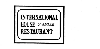 INTERNATIONAL HOUSE OF PANCAKES RESTAURANT logo