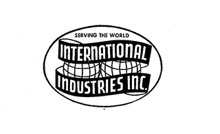 INTERNATIONAL INDUSTRIES INC.  SERVING THE WORLD logo