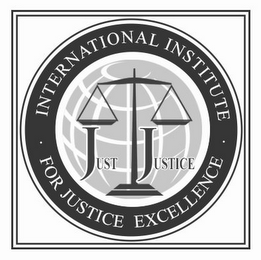 INTERNATIONAL INSTITUTE FOR JUSTICE EXCELLENCE JUST JUSTICE logo