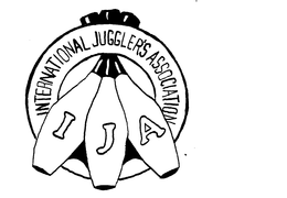 INTERNATIONAL JUGGLER'S ASSOCIATION IJA logo