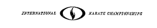 INTERNATIONAL KARATE CHAMPIONSHIPS logo