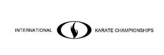 INTERNATIONAL KARATE CHAMPIONSHIPS logo