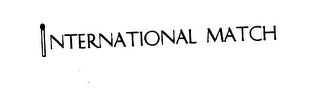 INTERNATIONAL MATCH logo