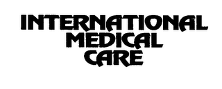 INTERNATIONAL MEDICAL CARE