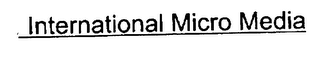 INTERNATIONAL MICRO MEDIA logo